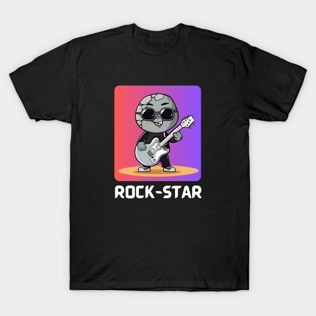 Rock-Star | Rock Pun T-Shirt by Allthingspunny